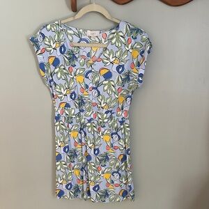 LOFT Multicolor Floral Dress XS